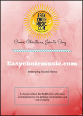 Come Christians Join to Sing! SATB choral sheet music cover